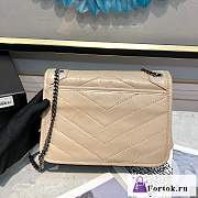Fortok Saint Laurent Niki Bag Beige 533037 22x16.5x12cm - 6