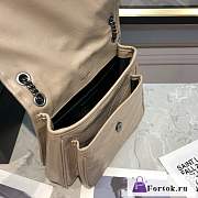 Fortok Saint Laurent Niki Bag Beige 533037 22x16.5x12cm - 5