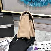 Fortok Saint Laurent Niki Bag Beige 533037 22x16.5x12cm - 4