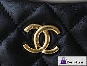 Fortok Chanel Hobo Bag Black 26x30x7cm - 3
