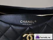 Fortok Chanel Hobo Bag Black 26x30x7cm - 2