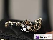 Fortok Chanel Classic Box On Chain 11x8.5x7cm - 3