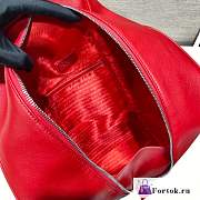 Fortok Prada Backpack in Red 43x19x24cm - 3