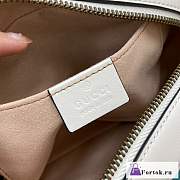 Fortok Gucci Marmont Matelasse Bag White 24x7x13cm - 4