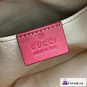 Fortok Gucci Marmont Matelasse Bag Red 18x6x12cm - 4