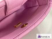 Fortok Chanel 23P Hobo Bag Pink As3830 20x16x8cm - 3
