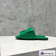 Fortok Bottega Veneta Patch Flat Mule Green - 6