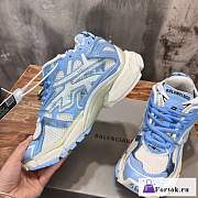 Fortok Balenciaga Blue Runner Sneakers - 5