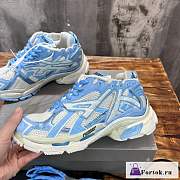 Fortok Balenciaga Blue Runner Sneakers - 3