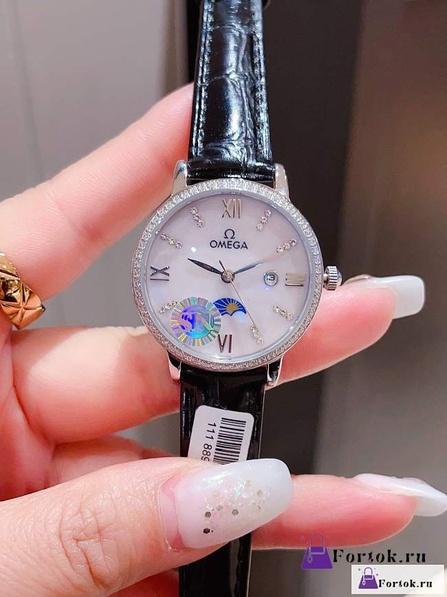 Fortok Omega Ladies Watch Imported Quartz Movement 316L - 1