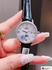 Fortok Omega Ladies Watch Imported Quartz Movement 316L - 1