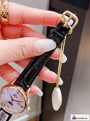 Fortok Omega Ladies Watch Imported Quartz Movement 316L - 3