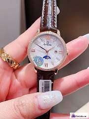 Fortok Omega Ladies Watch Imported Quartz Movement 316L - 4