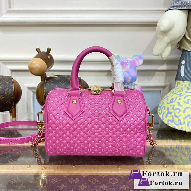 Fortok Louis Vuitton Speedy Bandoulière 20 Pink M22286 20.5x13.5x12cm - 1