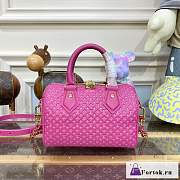 Fortok Louis Vuitton Speedy Bandoulière 20 Pink M22286 20.5x13.5x12cm - 1