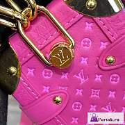 Fortok Louis Vuitton Side Trunk Bag Pink M46358 21x14x6cm  - 3