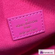 Fortok Louis Vuitton Side Trunk Bag Pink M46358 21x14x6cm  - 2