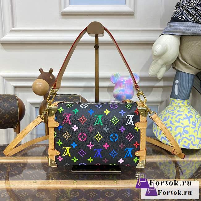 Fortok Louis Vuitton Side Trunk Bag Muticolor M46358 21x14x6cm - 1