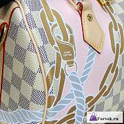 Fortok Louis Vuitton Speedy Bandoulière 25 Damier Azur N40473 25x19x15cm - 5