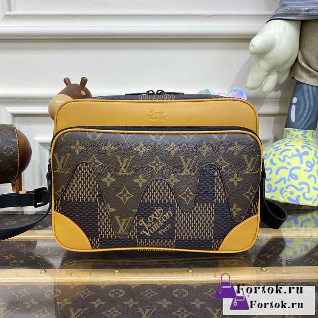 Fortok Louis Vuitton Nil Damier Ebene Bag N40359 29x21.5x12cm - 1