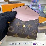 Fortok Louis Vuitton Wallet Pink M81665 10x8x3cm - 6