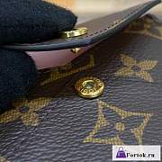 Fortok Louis Vuitton Wallet Pink M81665 10x8x3cm - 2