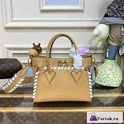Fortok Louis Vuitton On My Side Bag Brown 30.5x14x24cm - 1