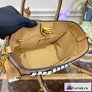 Fortok Louis Vuitton On My Side Bag Brown 30.5x14x24cm - 6