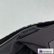 Fortok Dior Saddle Soft Bag Beige and Black Dior Oblique Jacquard - 6