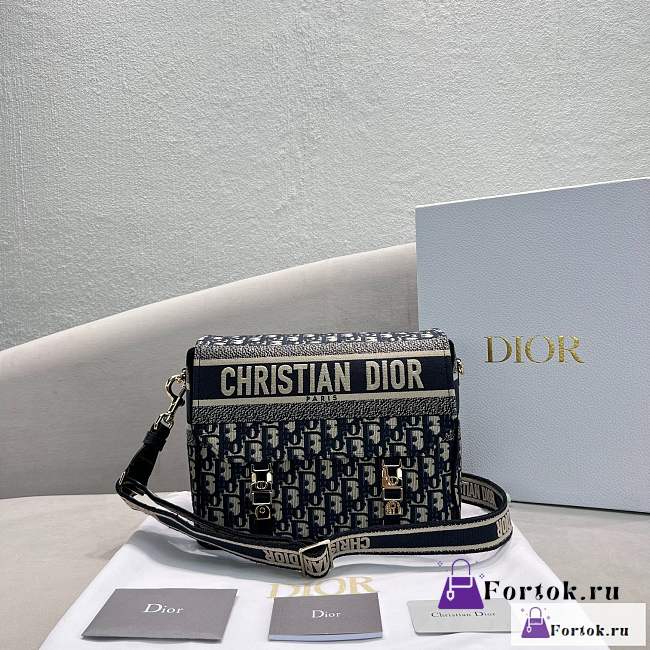 Fortok Dior Messenger Oblique Bag 28x11x25cm - 1
