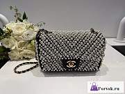 Fortok Chanel Flap Pearl Bag 20cm - 1