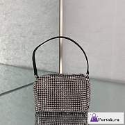 Fortok Alexander Wang Black Medium Heiress Bag 17×11×7cm - 1