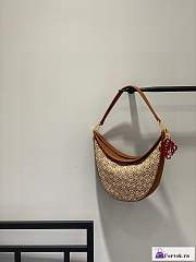 Fortok Loewe Luna Bag Brown 29x27x8cm - 1