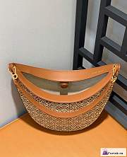 Fortok Loewe Luna Bag Brown 29x27x8cm - 3