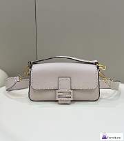 Fortok Fendi Baguette Bag White 28x6x13cm - 1