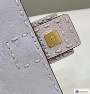 Fortok Fendi Baguette Bag White 28x6x13cm - 3
