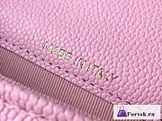 Fortok Chanel 23P Mini Bag Pink 12.5x9x4.5cm - 6