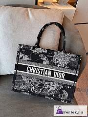Fortok Dior Tote Bag Black Constellation 36.5cm - 1