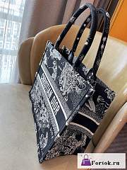 Fortok Dior Tote Bag Black Constellation 36.5cm - 4
