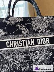 Fortok Dior Tote Bag Black Constellation 36.5cm - 6