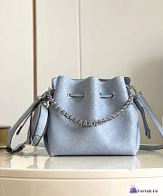 Fortok Louis Vuitton Bella Bag Blue M21886 19x22x14cm - 1