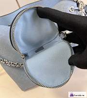 Fortok Louis Vuitton Bella Bag Blue M21886 19x22x14cm - 5