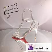 Fortok Christian Louboutin So Me Heels Silver - 1