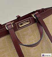 Fortok Fendi X-tote Beige Canva Bag 41×16×28cm - 2