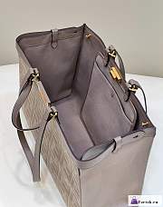 Fortok Fendi X-tote Brown Canva Bag 41×16×28cm - 3