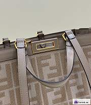 Fortok Fendi X-tote Brown Canva Bag 41×16×28cm - 5