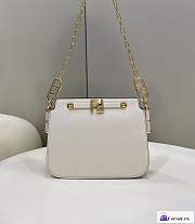 Fortok Fendi Touch Bag White 26.5x10x19cm - 1
