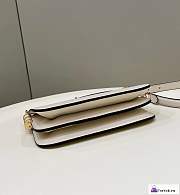 Fortok Fendi Touch Bag White 26.5x10x19cm - 3