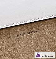 Fortok Fendi Touch Bag White 26.5x10x19cm - 4