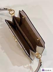 Fortok Fendi Touch Bag White 26.5x10x19cm - 6